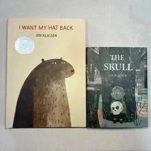 JON KLASSEN Brand New Bundle Hardcover Kid Books The Skull / I Want My Hat Back - Picture 5 of 10
